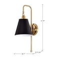 thumbnail image 6 of Nuvo Lighting - Dover - 1 Light Wall Sconce In Mid-Century Modern Style-19, 6 of 6
