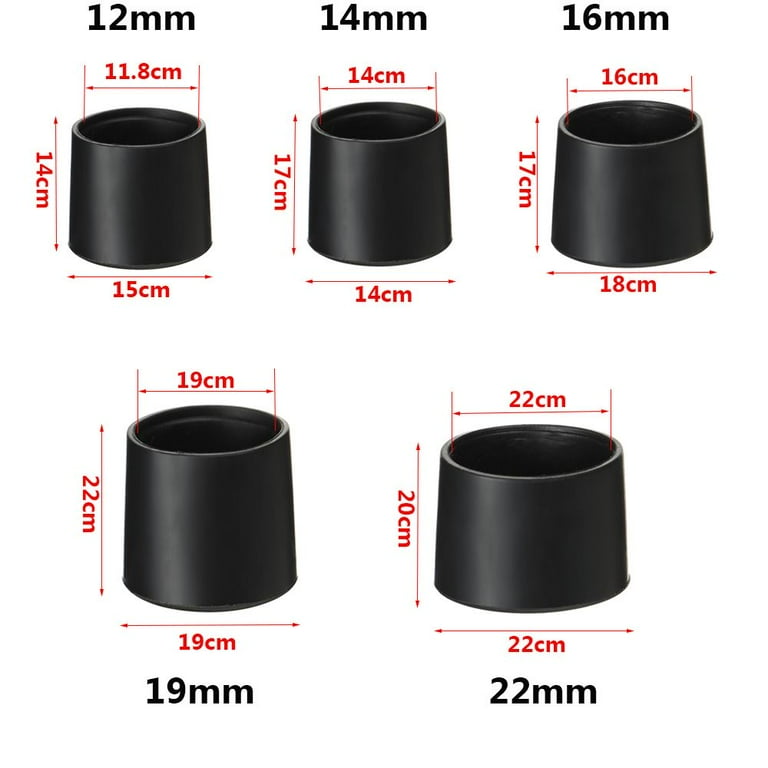 10pcs set Cups Round Bottom Non Slip Covers Floor Protectors