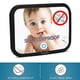 thumbnail image 2 of Baby Car Mirror Most Stable Backseat Mirror with Premium Matte Finish-Super Clear PMMA Material Mirror-Safe, Secure and Shatterproof,Black, 2 of 5