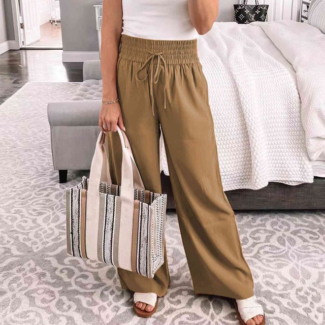 Pantalones causales para mujer,Pantalones anchos para mujer Pantalones sueltos para mujer Pantalones causales para mujer Funcionalidad de alta precisión