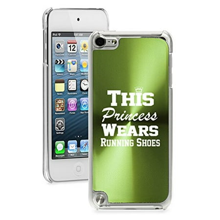 Plus Ipod Running Shoes For Apple iPod Touch 5th / 6th Generation Hard Back Case Cover This Princess Wears Running Shoes ()