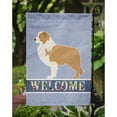 thumbnail image 3 of Carolines Treasures BB5526GF Red Border Collie Welcome Flag Garden Size  Small multicolor, 3 of 3