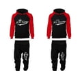 thumbnail image 2 of Her King and His Queen Couple Matching Hoodie & Jogger Pants Set, 2 of 5