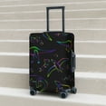 thumbnail image 3 of Wukai Dinosaur Elastic Luggage Cover: Personalized Protection for Your Suitcase - Fits 19~29-inch, Washable & Durable Travel Companion-, 3 of 8