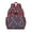 Red, variant on Exotic Palm Tree Waterproof Travel Backpack - Durable Book Bag with Chest Strap & Adjustable Straps for Commuters