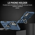 thumbnail image 2 of Allytech for Samsung Galaxy A13 5G Case Heavy Duty Hybrid 360 Rotating Ring Stand Magnetic Kickstand Military Grade Anti-Fall Protection Shockproof Hard Phone Cover, Blue, 2 of 10