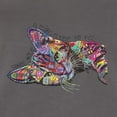 thumbnail image 2 of Tired Sleeping Cat | I Wish I Was My Cat Funny Colorful Kitty | Dean Russo Art Animal Lover Womens Slim Fit Junior Tee, Dark Grey, Small, 2 of 6