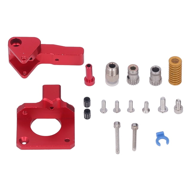 Dual Pulley Extruder,Dual Gear Extruder Aluminum Dual Gear Extruder Printer Extruder Maximized Efficiency