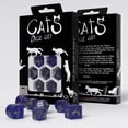 thumbnail image 1 of Set de Dados de Juego Q Workshop Cats Meowster Indigo Dorado, 1 of 2
