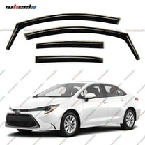 In-Channel Window Visors for Toyota Corolla Sedan 2020 2021 2022 2023 2024，Rain Guards Sun Shields Window Deflector Wind Vent Visors，4PCS