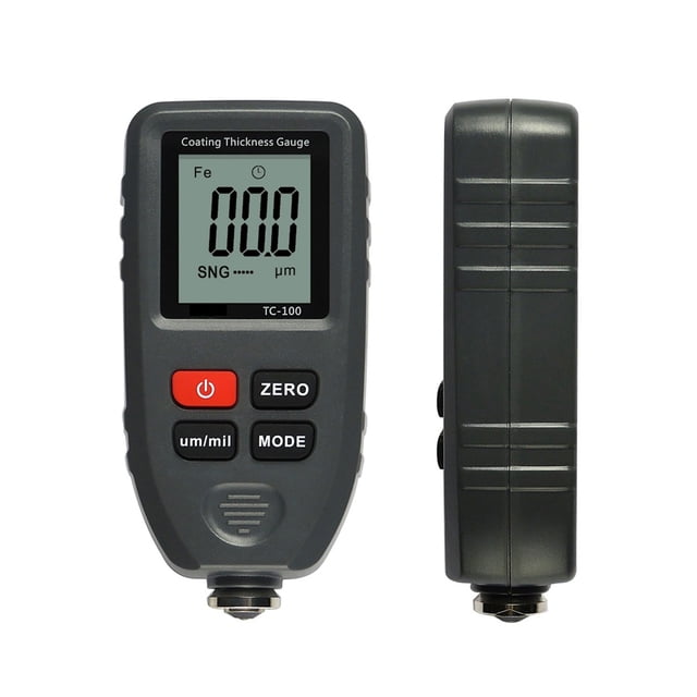 TC100 Automobile Thickness Gauge Car Paint Tester Thickness Coating Meter Ultra-precise 0.1micron/0-1300 ,Long Lasting