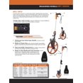 thumbnail image 2 of Keson RRT6 Top Reading Center Line Measuring Wheel with Handle Brake and Reset (Graduations: ft. & in.), 18-Inch CA2, 2 of 3