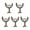 Sand brown, variant on Ceiling Fan Blade Support Replacement Part Accessories Bracket Modern Color Ceiling Fan Lighting Blade Arm Bracket