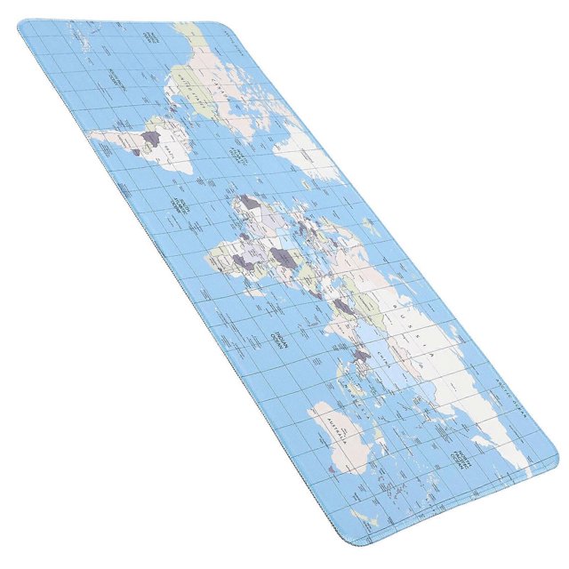 Desk Mat Mouse Pad Nonslip Ergonomic Design Office Use Rectangular Sky-Blue 69.00X30.00X0.50CM 1Pcs