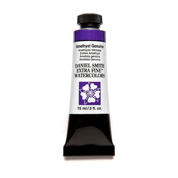 Daniel Smith Extra Fine Watercolor, 15 ml, Amethyst Genuine