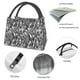 thumbnail image 4 of Fotbe Zebra Bolsa Térmica Portátil con Estampado, Bolsa de Entrega de Alimentos Aislada, Bolsa Reutilizable de Gran Capacidad para Comidas y Supermercado, 4 of 6