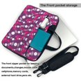 thumbnail image 2 of Lsque Vintage Vinyl Record Pattern Laptop Bag – Portable & Slim Single-Shoulder Computer Case with Adjustable Strap, Protective, Lightweight for 13”/14”/15.6” Laptops, 2 of 8