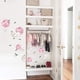 thumbnail image 5 of Calcomanías de pared con flores de peonía en acuarela Calcomanías de pared florales (acuarela rosa y blanca) - Calcomanías de pared con flores, 5 of 5