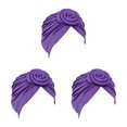 thumbnail image 1 of Guardurnaity Turbante nudo étnico estilo hiyab interior donut diadema pañuelo pérdida capó para mujeres accesorios de de cara Type1 NO1, 1 of 6