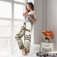 thumbnail image 6 of Picia Dutch Windmill Womens Soft Woven Cotton Elastic Waistband Sleep Pajama Pant Lounge Sleep Pant With Pockets And Drawstring-Large, 6 of 9