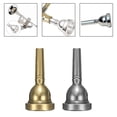 thumbnail image 2 of Mosiee Alto Embouchure en Trombone Pièce de Bouche en Cuivre Accessoire en Alliage, 2 of 8