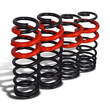- Spec-D Tuning CL-CV92BK-SD Honda Civic Del Sol Acura Integra Black Lowering Springs 4Pc