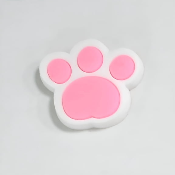 BESTSKY 2026 New 1Pc Fashion Pink Series for Cartoon Shoe Charms Accessories Pvc Diy Shoe Decoration for Classic Clog Kids Gifts