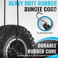 thumbnail image 4 of Rubber Bungee Cords Heavy Duty Outdoor, Bungee Straps, 10 Inch, 15 Inch, 21 Inch, 31 Inch for Cargo, Tarps, Trucks 24PCS, 4 of 6