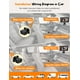 thumbnail image 5 of Cámara de coche para bebés Kidsneed, pantalla IPS de 7 pulgadas con asiento doble, 5 of 8
