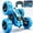 Blue, variant on HNH Remote Control Car, RC Cars Toys for Kids Ages 4-12, Stunt Car with LED Lights & 360° Flips, 2.4GHz, 2 Batteries, Blue
