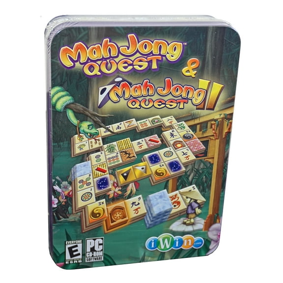 Mahjong Quest Collector's Tin (Mahjong Quest Kwazi's Quest and Mah jong Quest II)