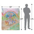 thumbnail image 5 of My Little Pony Retro Classic Ponies Officially Licensed Silky Touch Super Soft Throw Blanket 50' x 60', 5 of 6