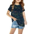 thumbnail image 2 of NAISIBABY Boys T-Shirt, Crew Neck Causal Short Sleeve Kids Summer Graphic Top Multicolor 3-14T, 2 of 5