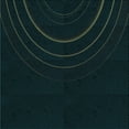 thumbnail image 1 of Ahgly Company Machine Washable Indoor Square Transitional Night Black Area Rugs, 5' Square, 1 of 7
