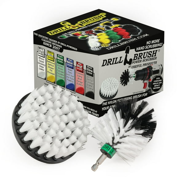 Drill Brush - Motorcycle - Car - Truck - Cleaning Supplies - Motorcycle Accessories - Detail Brush - Wheels - Rims - Tires - Saddle Bags - Spin Brush - Windshield - Glass Cleaner - Leather – Vinyl
