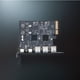 thumbnail image 4 of Divisor PCIE USB3.2 Gen2 10Gbps ASM3142 + Chip VL822 para Windows 7/10/11 Linux, 4 of 9
