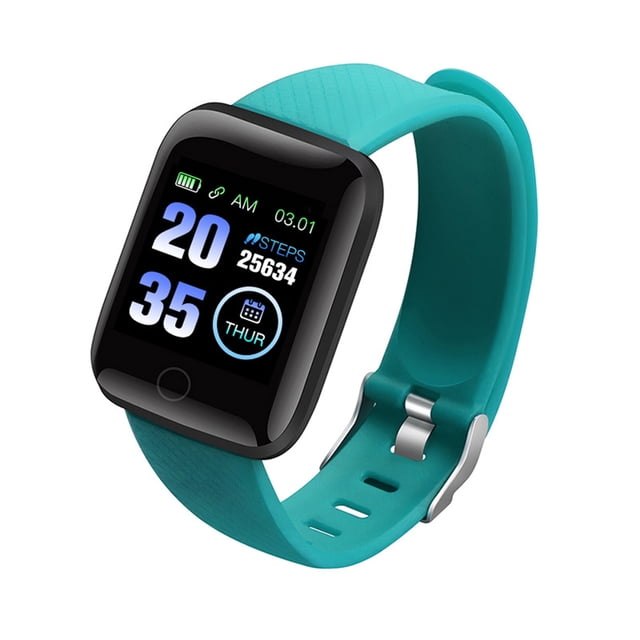 Monitor de ritmo cardíaco Reloj deportivo Fitness Contador de pasos Pulsera inteligente para mujeres Hombres Ndcxsfigh Para estrenar