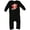 AB-Black, variant on Hug Sock Monkey Baby Romper Coveralls