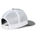 thumbnail image 4 of Outdoor Cap FLX672M Stretch Perfected Cap, flagship style-Heathered Grey/White, 4 of 8