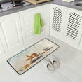 thumbnail image 4 of GZHJMY Ocean Sea Anti Fatigue Kitchen Floor Mat, Starfish Seashell Non Slip Absorbent Comfort Standing Mat Kitchen Runner Rug for Hallway Entryway Bathroom Living Room Bedroom 39 x 20 Inches, 4 of 6