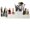 White, variant on Excello Global Products Magnetic Makeup Organizer - Includes Six Rearrangeable Compartments - EGP-HD-0425A