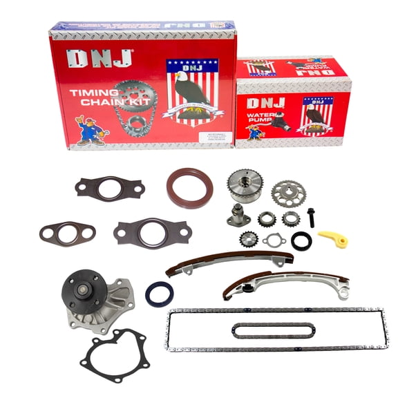 DNJ TK922AVWP Timing Chain Kit with Water Pump Fits Cars & Trucks 08-15 Scion 2.4L L4 DOHC 16V