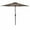 Tan, variant on Costway 9FT Patio Umbrella Market Sun Shade Steel Tilt W/ Crank Outdoor Yard Garden