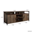 thumbnail image 5 of SUGIFT TV Stand ,Modern Wood Universal Media Console with Metal Legs, Home Living Room Furniture Entertainment Center, 5 of 10