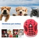 thumbnail image 5 of Chaleco navideño para mascotas camisa anillo de correa ropa de rejilla para perros pequeños y medianos (rojo M) Sywqhk Libre de BPA, 5 of 9