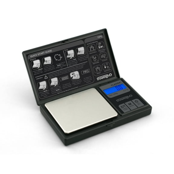 CLASSIC Digital Mini Scale 1000g x 0.1g Black