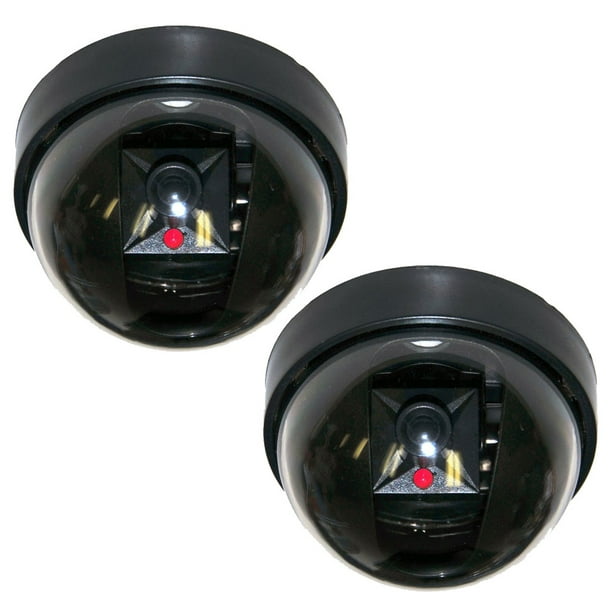 VideoSecu 2 Packs Dome Dummy Fake Security Camera CCTV Home