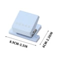 thumbnail image 3 of Mini 5-Hole Paper Puncher Manual Portable for Binder Binding, Small Multi-Functional Hole Punch, Single Punch Tool, 3 of 6