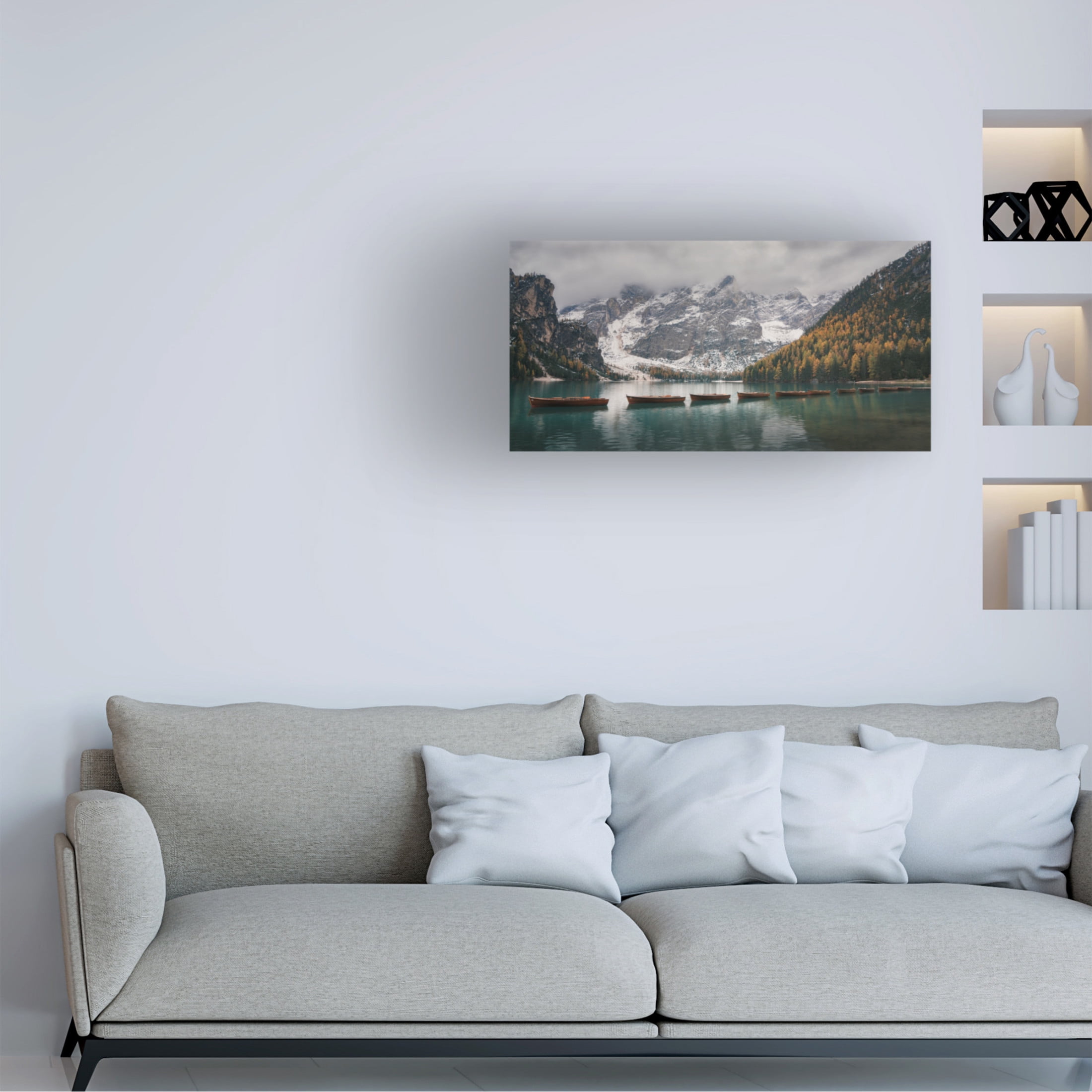 Trademark Fine Art Thomas de Franzoni Follow The Leader Canvas Wall Art
