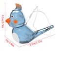 thumbnail image 2 of Xecvkr Water Bird Whistle toy Transparent Music Instrument Kids Pendant Refillable Clear Chirping Mini Whistle Trendy Graffiti Gift Party Favor 1pc, 2 of 2